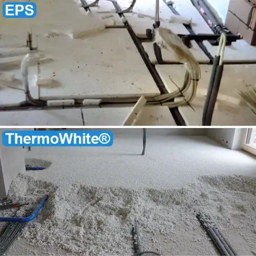 Výhody izolácie liatym polystyrénom ThermoWhite